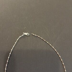 18” Silver Rope Chain